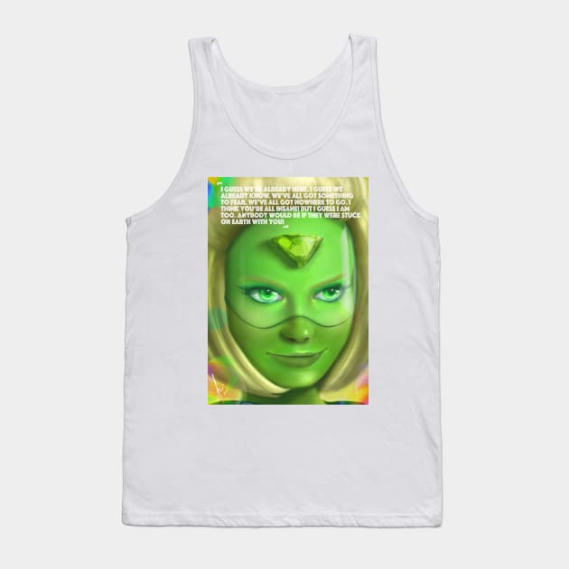 Peridot Tank Top by Romeow